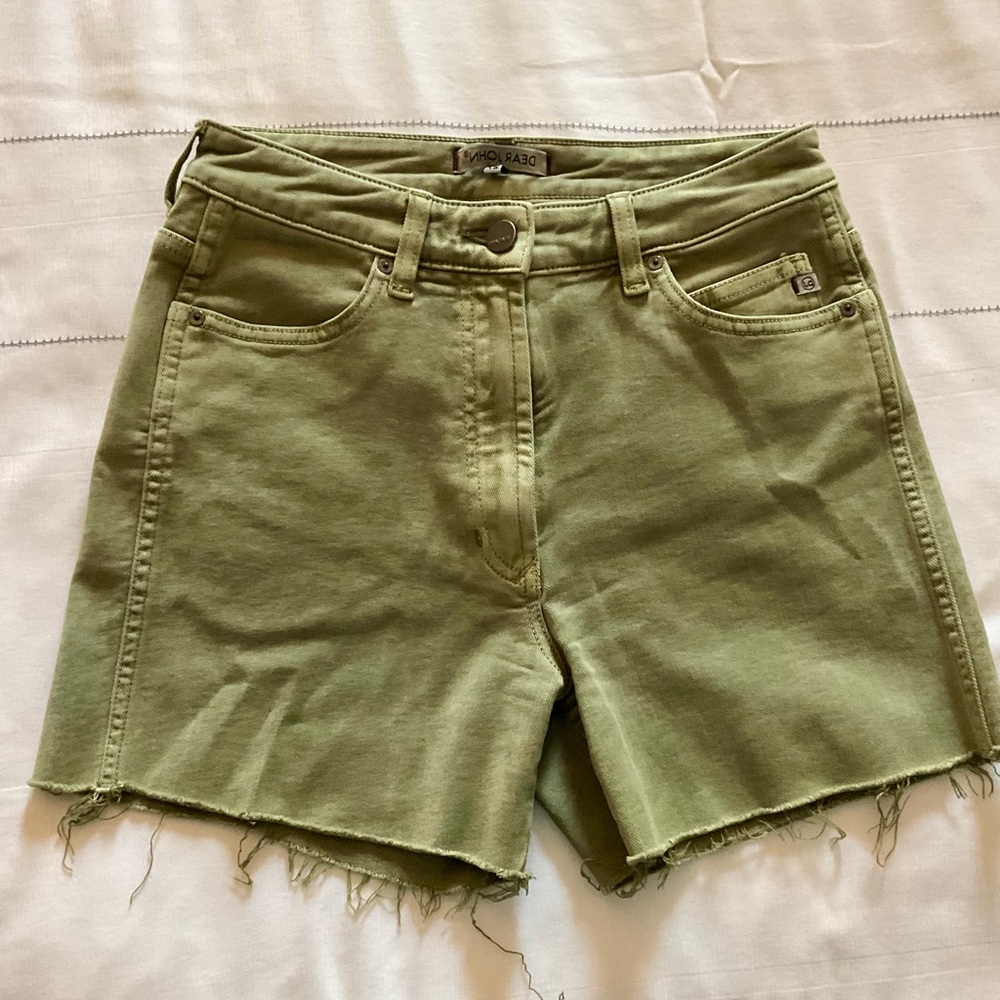 Dear John Women’s Green Cut-off Shorts